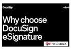 Why Choose DocuSign E-Signature